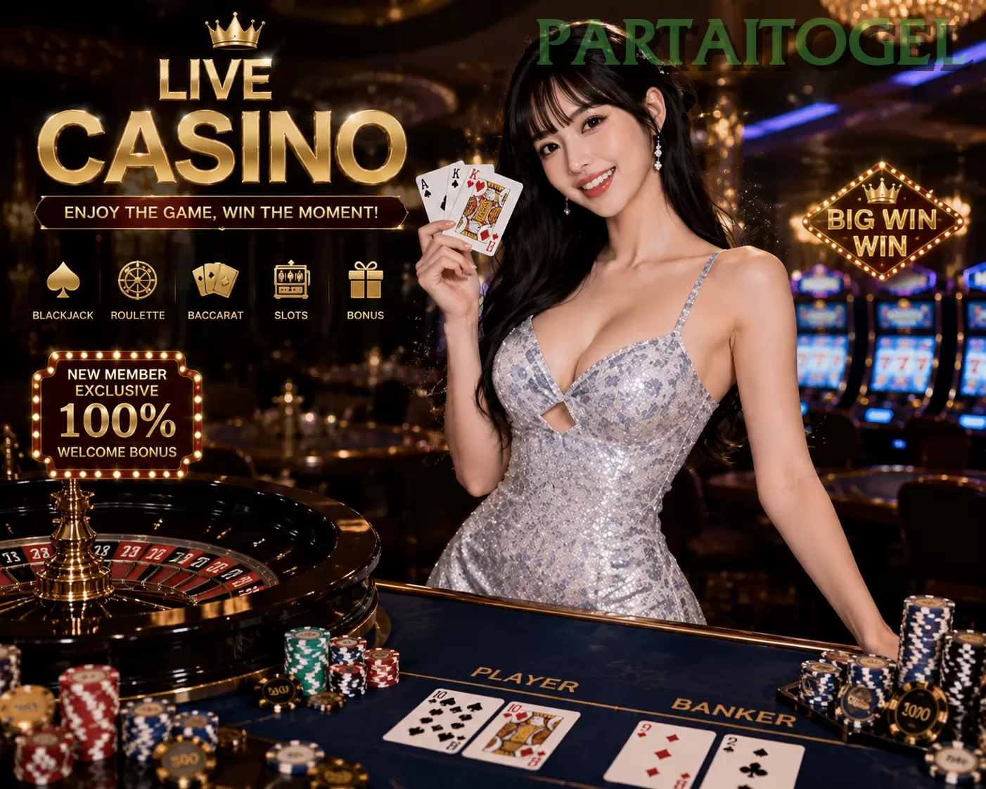 Main partaitogelq Menang Jackpot Besar